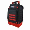 Wiha Backpack, Heavy Duty Tool Hauler Backpack, Black/Red 91869